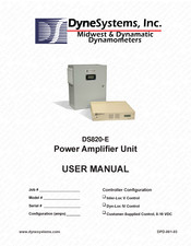DyneSystems DS820-E User Manual