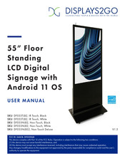 Displays2go DF055NLB2 User Manual