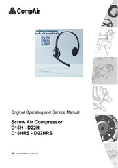 Compair D15H Operating And Service Manual
