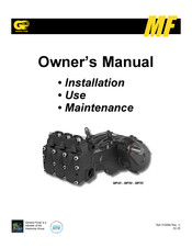Interpump General Pump MF50A Owner's Manual