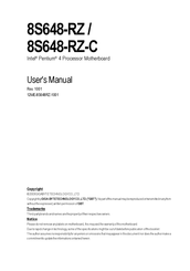 Gigabyte 8S648-RZ-C User Manual