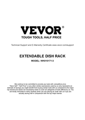 VEVOR WK810171-3 Manual