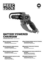 Meec tools 024013 Operating Instructions Manual