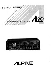 Alpine AL90 Service Manual