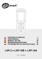 Sonel WMGBLXP2 User Manual