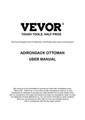 VEVOR LXSKU2 User Manual