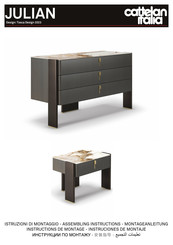 Cattelan Italia JULIAN 1-66 Assembling Instructions