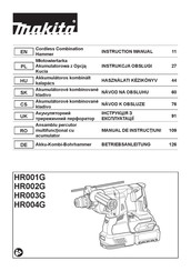 Makita HR004GZ Instruction Manual