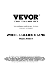 VEVOR MR8019 Manual