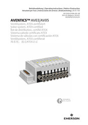 Emerson AVENTICS AV03 Operating Instructions Manual
