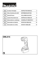 Makita DLX5066TJ Instruction Manual