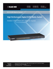 Black Box DCX3000 Manual