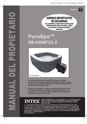 Intex PureSpa SB-HSWF20-2 Owner's Manual