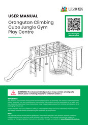 LifeSpan Kids Orangutan Climbing Cube Jungle Gym User Manual