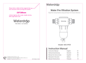 Waterdrop WD-PF01 Instruction Manual