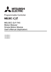 Mitsubishi Electric FX5-40SSC-S User Manual