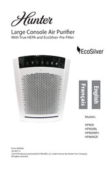Hunter HP800GR Manual