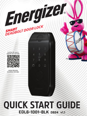Energizer EDL6-1001-BLK Quick Start Manual