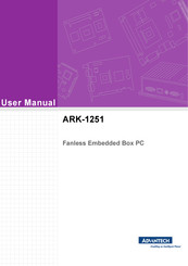 Advantech ARK-1251 User Manual