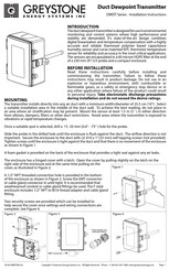 Greystone Energy Systems DWDT Series Installation Instructions Manual