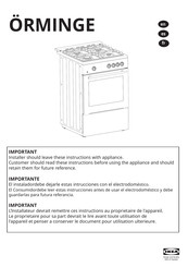 IKEA 305.910.20 Manual