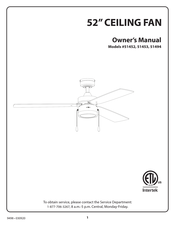 Prominence Home 51452 Owner's Manual
