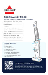 Bissell CrossWave EDGE Manual