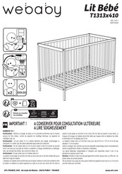 At4 WEBABY Lit Bebe 18151308 Manual
