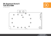 EK-Quantum Vector3 TUF RTX 5080 User Manual