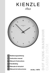 KIENZLE 14978 Instruction Manual