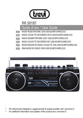 Trevi RR 501BT User Manual