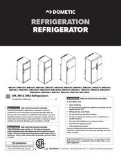 Dometic RM1350SL Installation Manual
