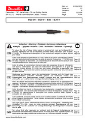 Desoutter B20-00 Manual