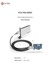 JYTEK PCIe-PXIe-68565 User Manual