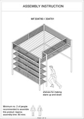 BED BATH & Beyond MF304780 Assembly Instruction Manual