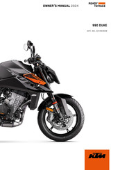 KTM 990 DUKE 2024 Owner's Manual