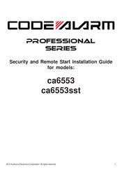 Code Alarm ca6553sst Installation Manual