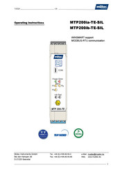 Mutec MTP200ia-TE-SIL Operating Instructions Manual