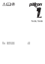 Patron TA 65 Operator's Manual