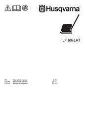 Husqvarna LF 60i LAT Operator's Manual