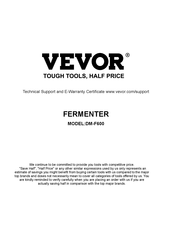 VEVOR DM-F600 Manual