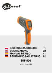 Sonel WMGBDIT500 User Manual