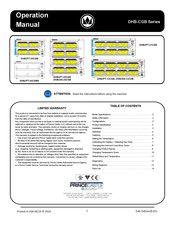 Prince Castle DHB2SS-33CGB Operation Manual