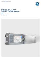 MR TAPCON Operating Instructions Manual