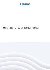 GASTOP MA3-1 Montage