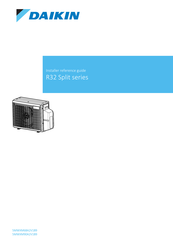 Daikin 5MWXM68A2V1B9 Installer's Reference Manual