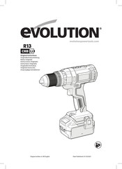 Evolution R13CMB-Li Instructions Manual