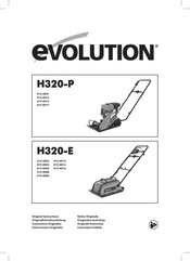 Evolution H320-P Instructions Manual