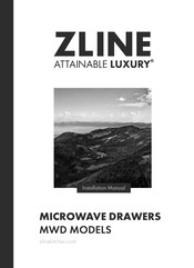 Zline MWD-1 Installation Manual