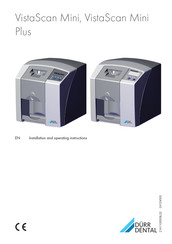 Durr Dental 2141110007 Installation And Operating Instructions Manual